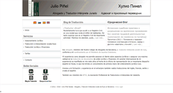 Desktop Screenshot of pineljurado.com