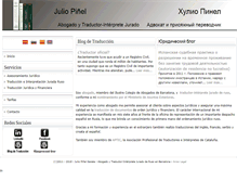 Tablet Screenshot of pineljurado.com